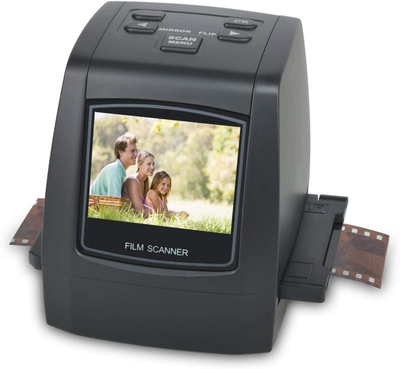 Office Electronics |  Digitnow 22Mp All-In-1 Film & Slide Scanner, Converts 35Mm 135 110 126 And Super 8 Films/Slides/Negatives To Digital Jpg Photos, Built-In 128Mb Memory, 2.4 Lcd Screen Home Office Products DIGITNOW