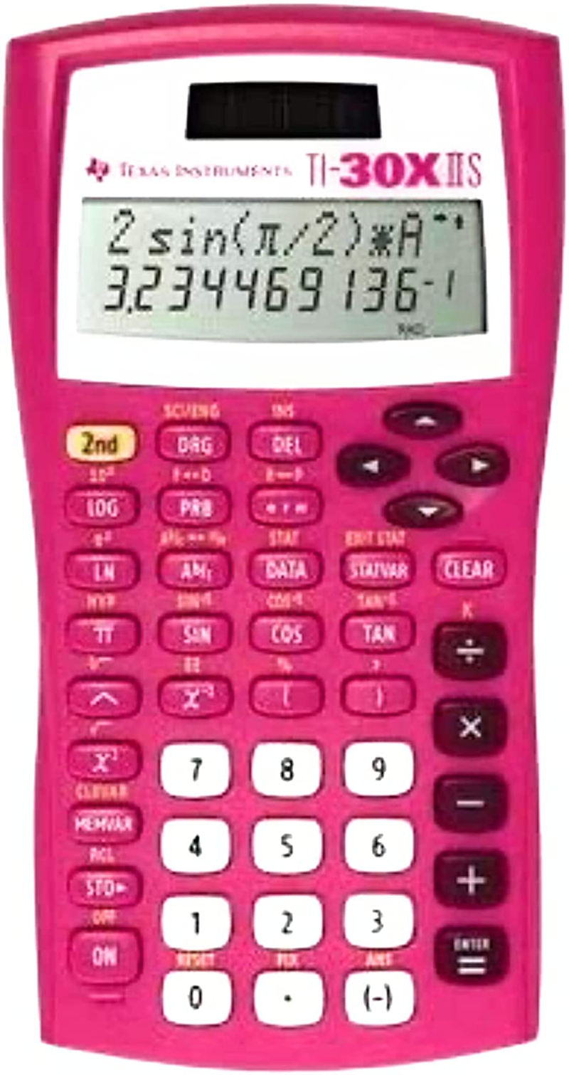 Office Electronics |  Texas Instrument Ti-30X Iis Scientific Calculator Rose Pink Color Home Office Products Office Electronics