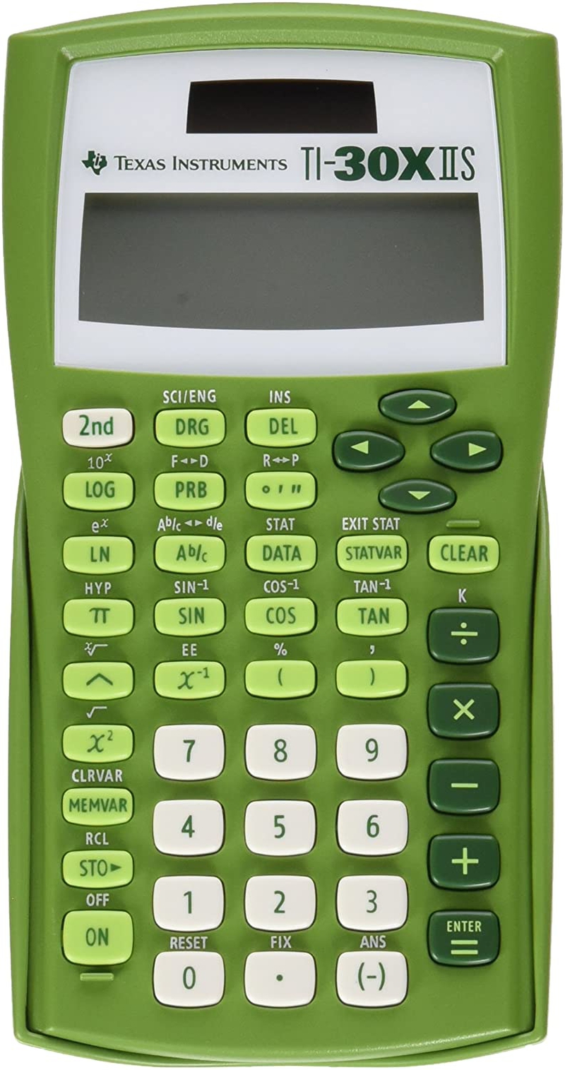 Office Electronics |  Texas Instruments Ti-30X Iis 2-Line Scientific Calculator, Lime Green Home Office Products Office Electronics