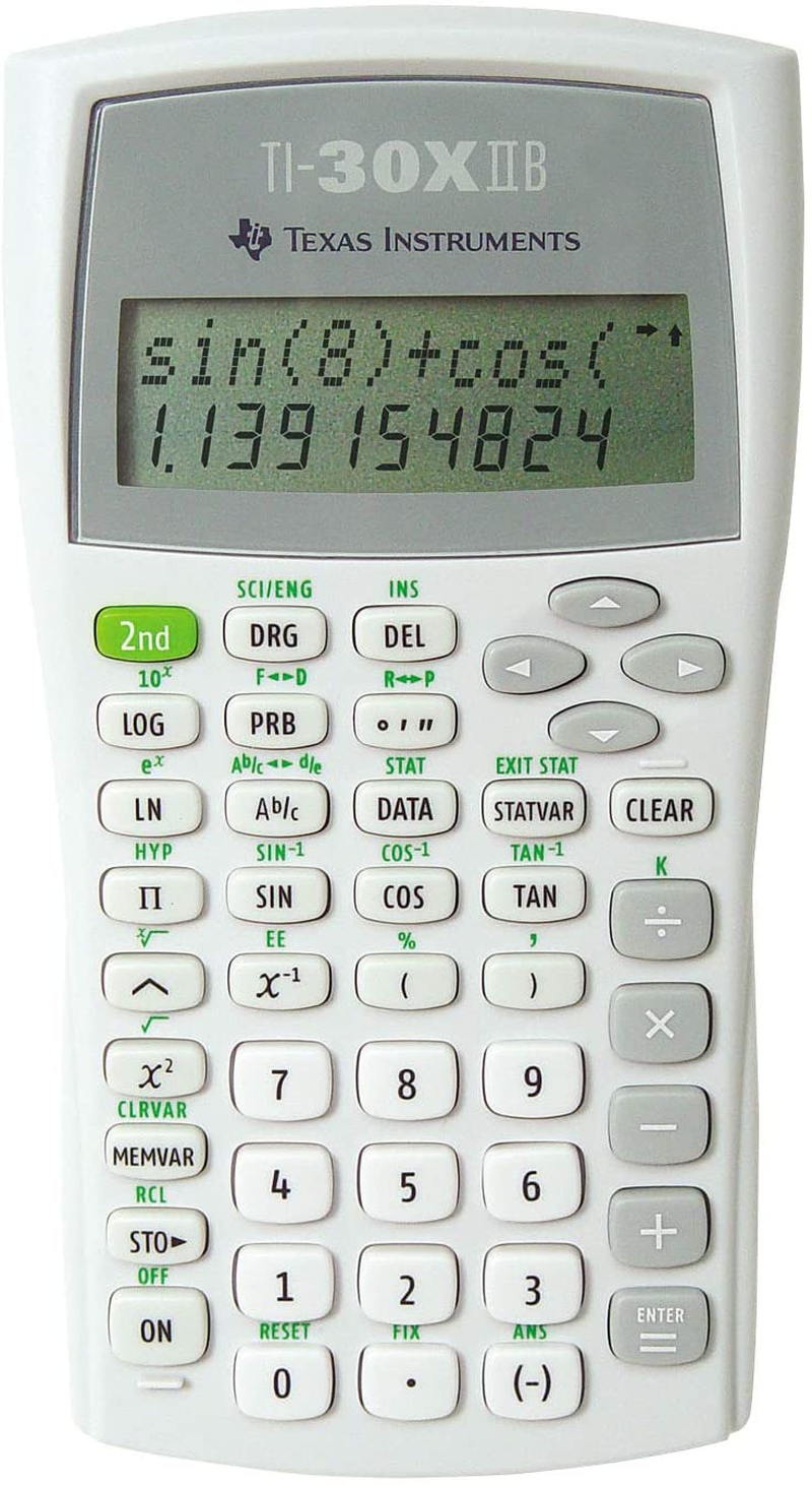 Office Electronics |  Texas Instruments Ti-30X Solar Scientific Calculator W/Quick Reference Card Home Office Products Office Electronics