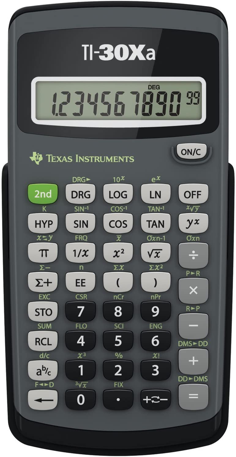 Office Electronics |  Texas Instruments Ti-30Xa Scientific Calculator Home Office Products Office Electronics