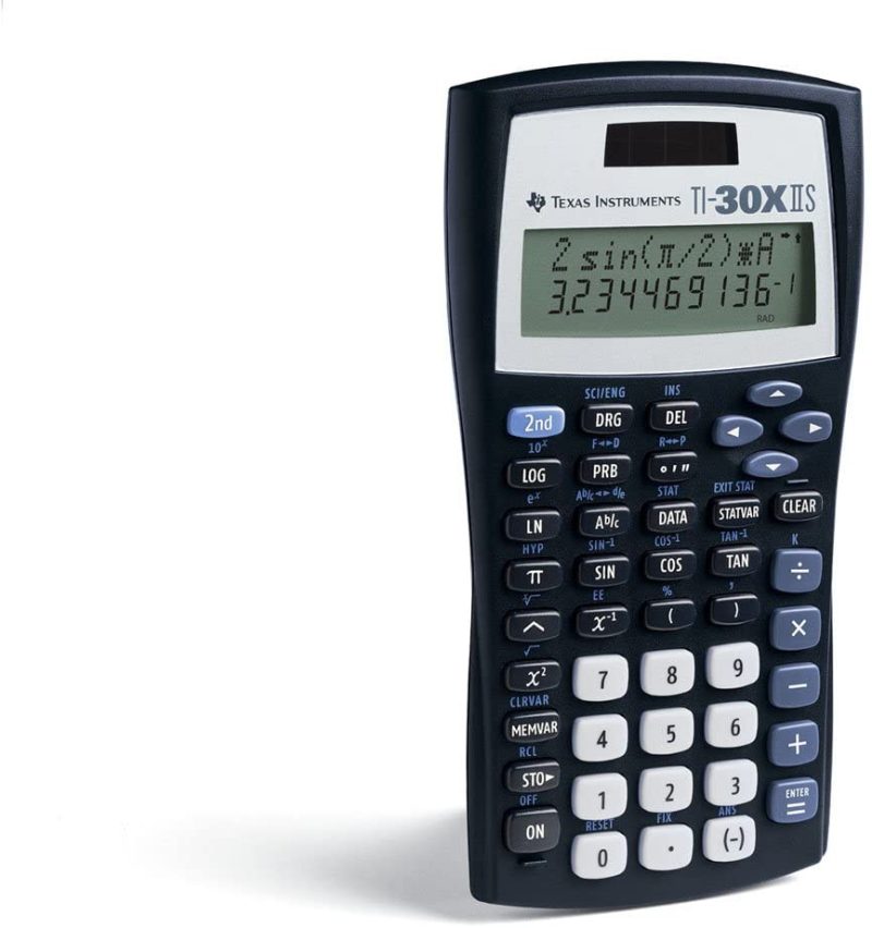 Office Electronics |  Texas Instruments Ti-30Xiis Scientific Calculator, Black With Blue Accents Home Office Products Office Electronics