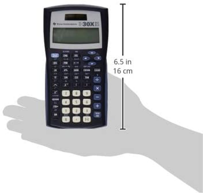 Office Electronics |  Texas Instruments Ti-30Xiis Scientific Calculator, Black With Blue Accents Home Office Products Office Electronics