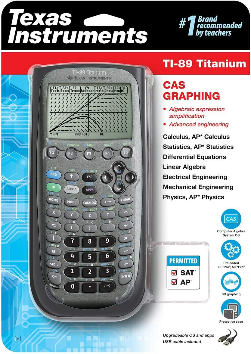 Office Electronics |  Texas Instruments Ti-89 Titanium Graphing Calculator (Packaging May Differ) Home Office Products Office Electronics