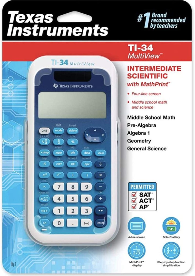 Office Electronics |  Ti-34 Multi View Calculator Home Office Products Office Electronics