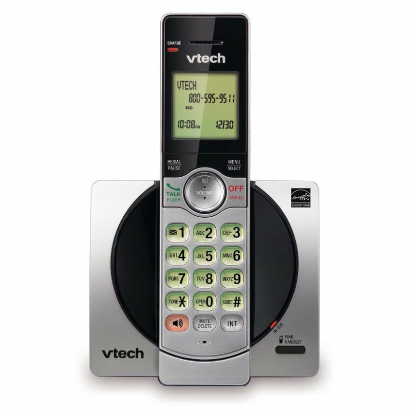 Office Supplies |  6.0 Expandable Cordless Phone With Call Block, Cs6919 (Silver & Black) Home Office Products Office Supplies