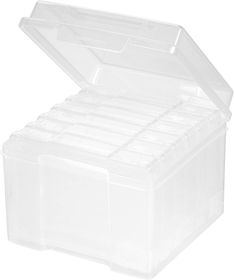 Organization & Storage |  Inner Keeper Organizer Cases Storage Containers Box For Photos Arts, Crafts & Sewing Clear- S