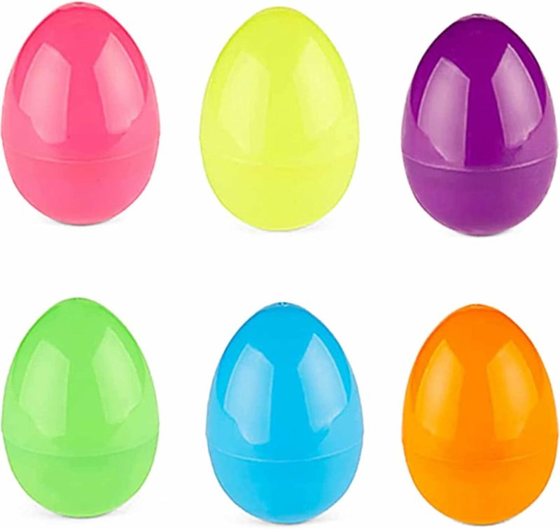 Party Supplies |  Fillable Colorful Plastic Easter Eggs 48 Pack Arts, Crafts & Sewing Bigomila