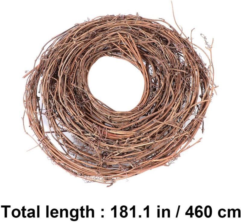 Seasonal Décor |  Garneck 15Ft Twig Garland, Christmas Diy Crafts Natural Grapevine Twig Garland Wreaths Decor For Christmas Holiday Home Decor Home Decor & Cleaning Garneck