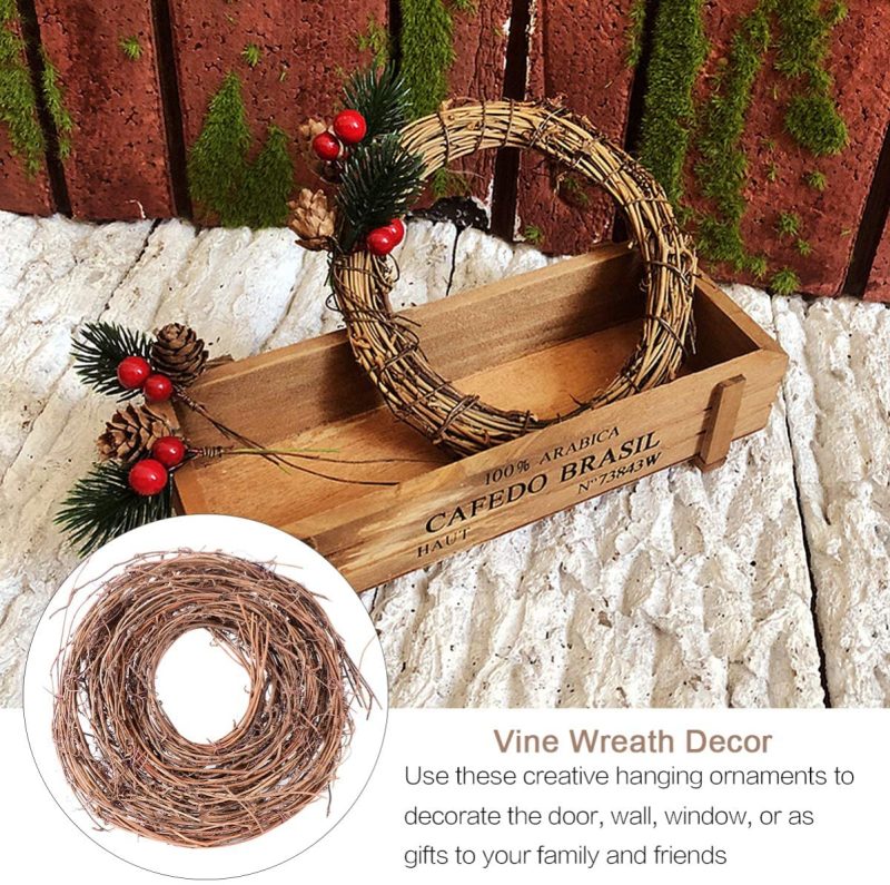 Seasonal Décor |  Garneck 15Ft Twig Garland, Christmas Diy Crafts Natural Grapevine Twig Garland Wreaths Decor For Christmas Holiday Home Decor Home Decor & Cleaning Garneck