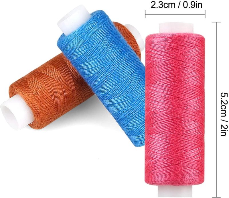 Sewing |  Ciaraq Sewing Threads Kits 250 Yards Per Spools For Hand Sewing & Embroidery Arts, Crafts & Sewing CiaraQ