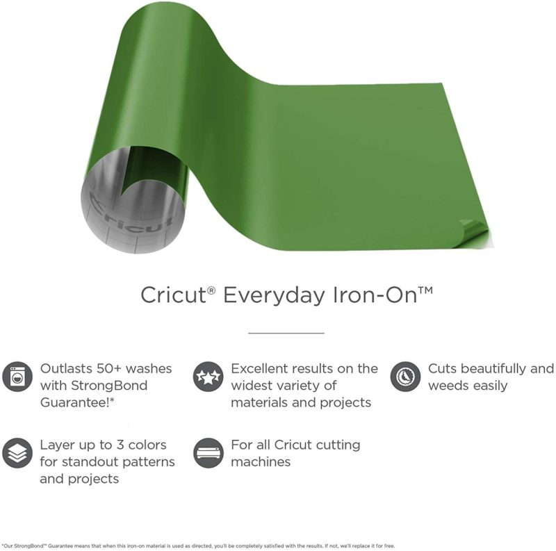 Sewing |  Cricut Everyday Iron On Htv Vinyl For T-Shirts – Use With Cricut Explore Air 2/Maker Arts, Crafts & Sewing Apple Green