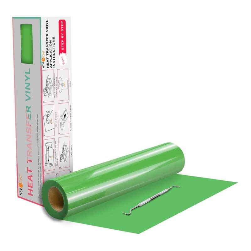 Sewing |  Htvront Htv Vinyl Rolls Heat Transfer Vinyl – 12" X 20Ft Htv Vinyl For Shirts, Iron On Vinyl For All Cutter Machine Arts, Crafts & Sewing Apple Green