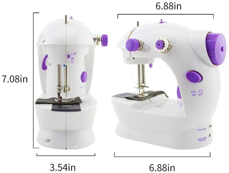 Sewing |  Mini Sewing Machine – Easy To Learn Portable Sewing Machine For Home Crafting & Diy Project Arts, Crafts & Sewing EALEK