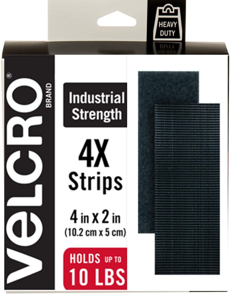 Sewing |  Velcro Brand Industrial Fasteners Stick-On Adhesive | Professional Grade Heavy Duty Strength | Indoor Outdoor Use Arts, Crafts & Sewing black