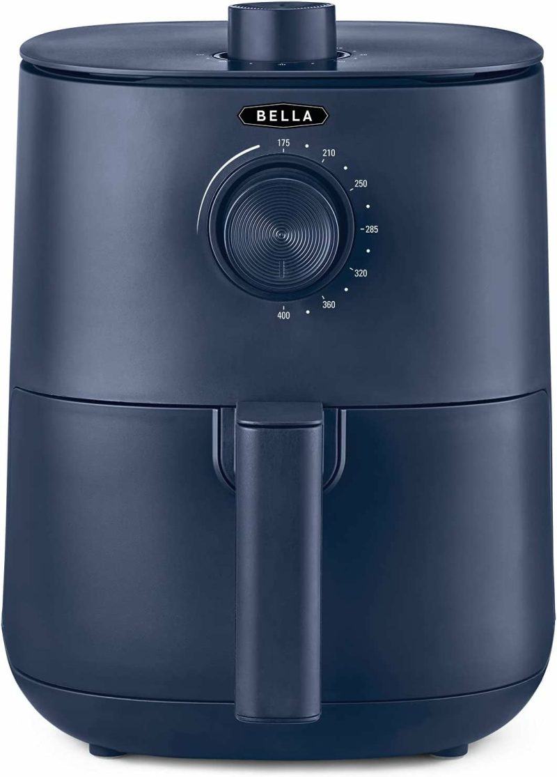 Small Appliances |  Bella 2.9Qt Manual Air Fryer, No Pre-Heat Needed, No-Oil Frying, Fast Healthy Evenly Cooked Meal Every Time, Removeable Dishwasher Safe Non Stick Pan And Crisping Tray For Easy Clean Up, Matte Red Home Decor & Cleaning BELLA