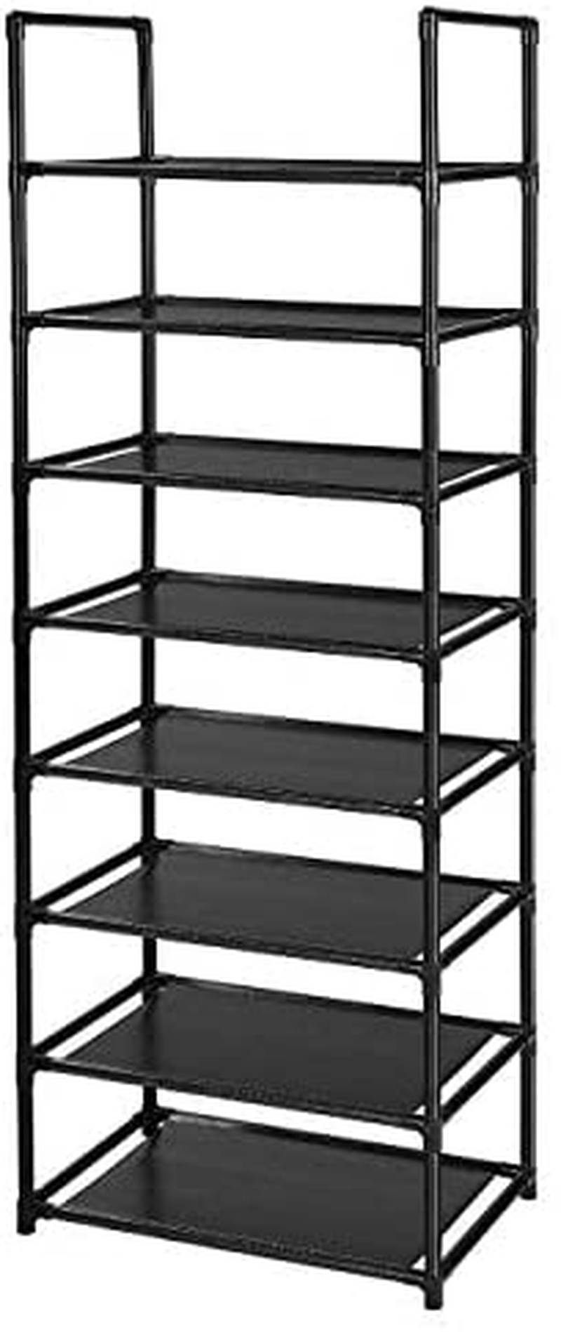 Storage & Organization |  4 Or 8 Tiers Black Sturdy Shoe Rack Shelf Non-Woven Fabric Shoe Tower Organizer Home Decor & Cleaning Storage & Organization