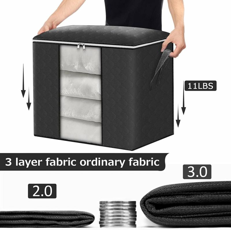 Storage & Organization |  4 Pack Clothes Storage Home Decor & Cleaning Storage & Organization