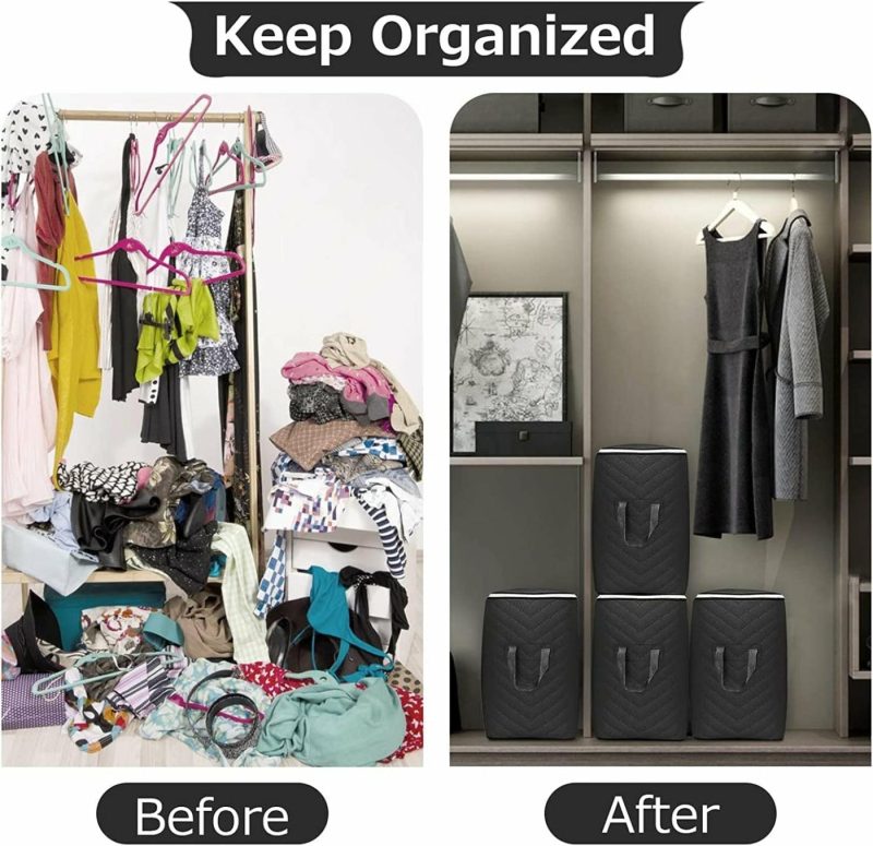 Storage & Organization |  4 Pack Clothes Storage Home Decor & Cleaning Storage & Organization