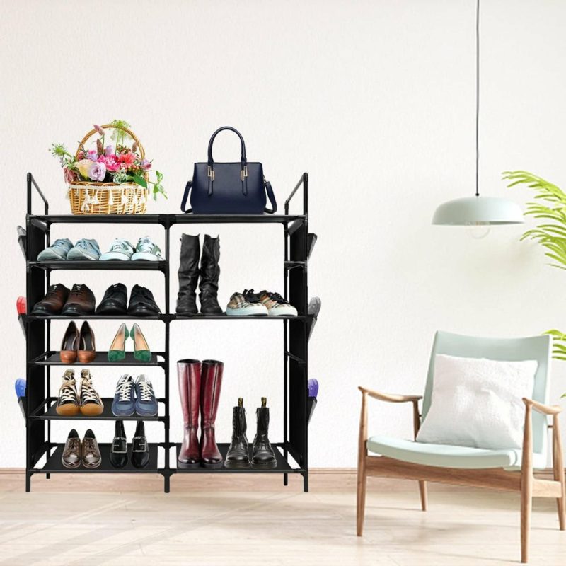 Storage & Organization |  6 Tiers Shoe Rack Organizer Home Decor & Cleaning AIMLYXEE