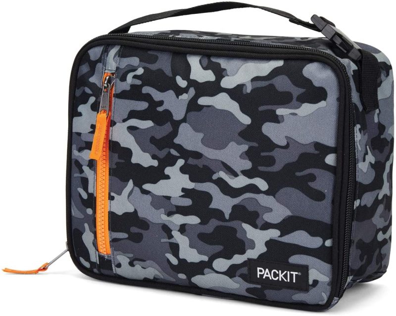 Storage & Organization |  Packit Freezable Classic Lunch Box Home Decor & Cleaning Camo with Hot Pink Trim