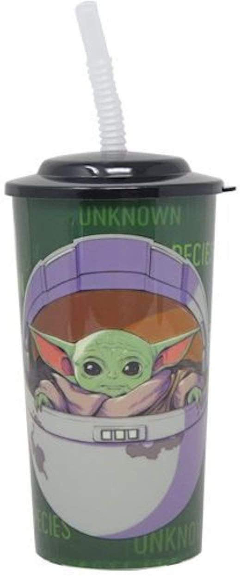 Storage & Organization |  Star Wars The Child Baby Yoda 16 Oz. Sports Tumbler With Lid And Straw Bar Tools & Drinkware Bar Tools & Drinkware