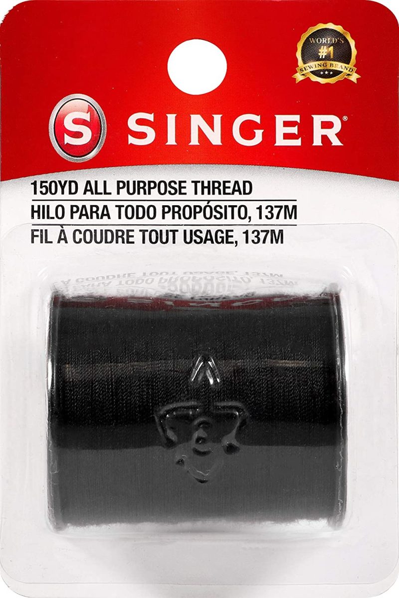 Thread & Floss |  Singer60110All Purpose Polyester Thread Arts, Crafts & Sewing black