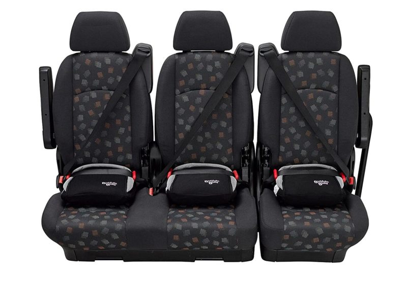 Travel Gear |  Bubblebum Inflatable Booster Car Seat – Narrow Travel Booster – Comfortable, Compact And Convenient – Perfect For Vacations, Carpooling And 3 Across Luggage & Travel Gear black