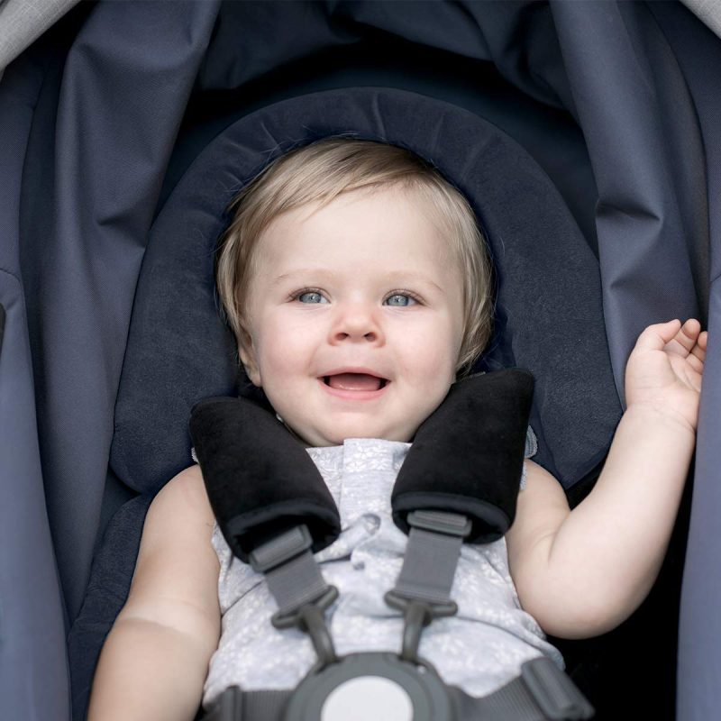 Travel Gear |  Coolbebe Upgraded 3-In-1 Baby Head Neck Body Support Pillow For Newborn Infant Toddler – Extra Soft Car Seat Insert Cushion Pad, Perfect For Carseats, Strollers, Swing Luggage & Travel Gear Black Gray