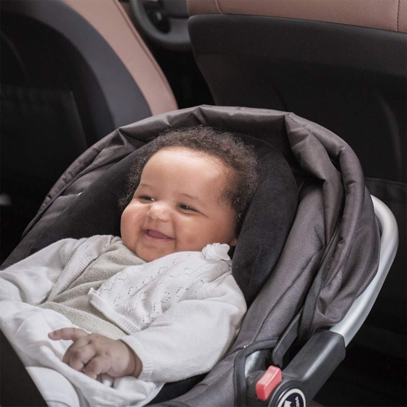 Travel Gear |  Coolbebe Upgraded 3-In-1 Baby Head Neck Body Support Pillow For Newborn Infant Toddler – Extra Soft Car Seat Insert Cushion Pad, Perfect For Carseats, Strollers, Swing Luggage & Travel Gear Black Gray