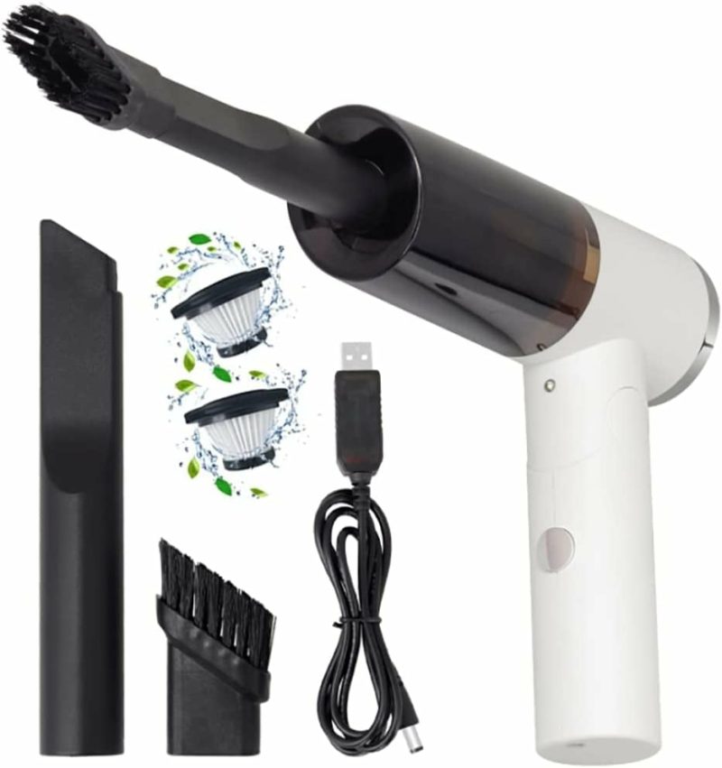 Vacuums & Floor Care |  Handheld Vacuum Cordless Vacuum Cleaner,Car Vacuum,Wet/Dry Vacuum 6000Pa 0.48Kg, Can Fold, Rechargeable,Long-Term Work,Cleaner For Car, Sofa, Carpet, Keyboard, Computer, Windows, Mattress Home Decor & Cleaning Vacuums & Floor Care