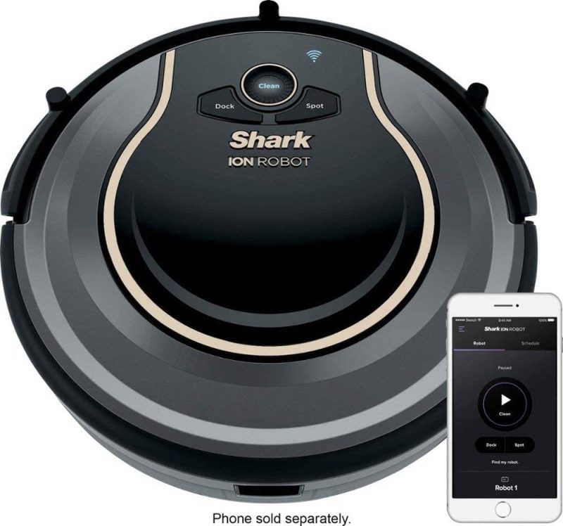 Vacuums & Floor Care |  Shark Ion Robot Vacuum, Wi Fi Connected, Works With Google Assistant, Multi Surface Cleaning, Carpets, Hard Floors (Renewed) Home Decor & Cleaning Amazon Renewed