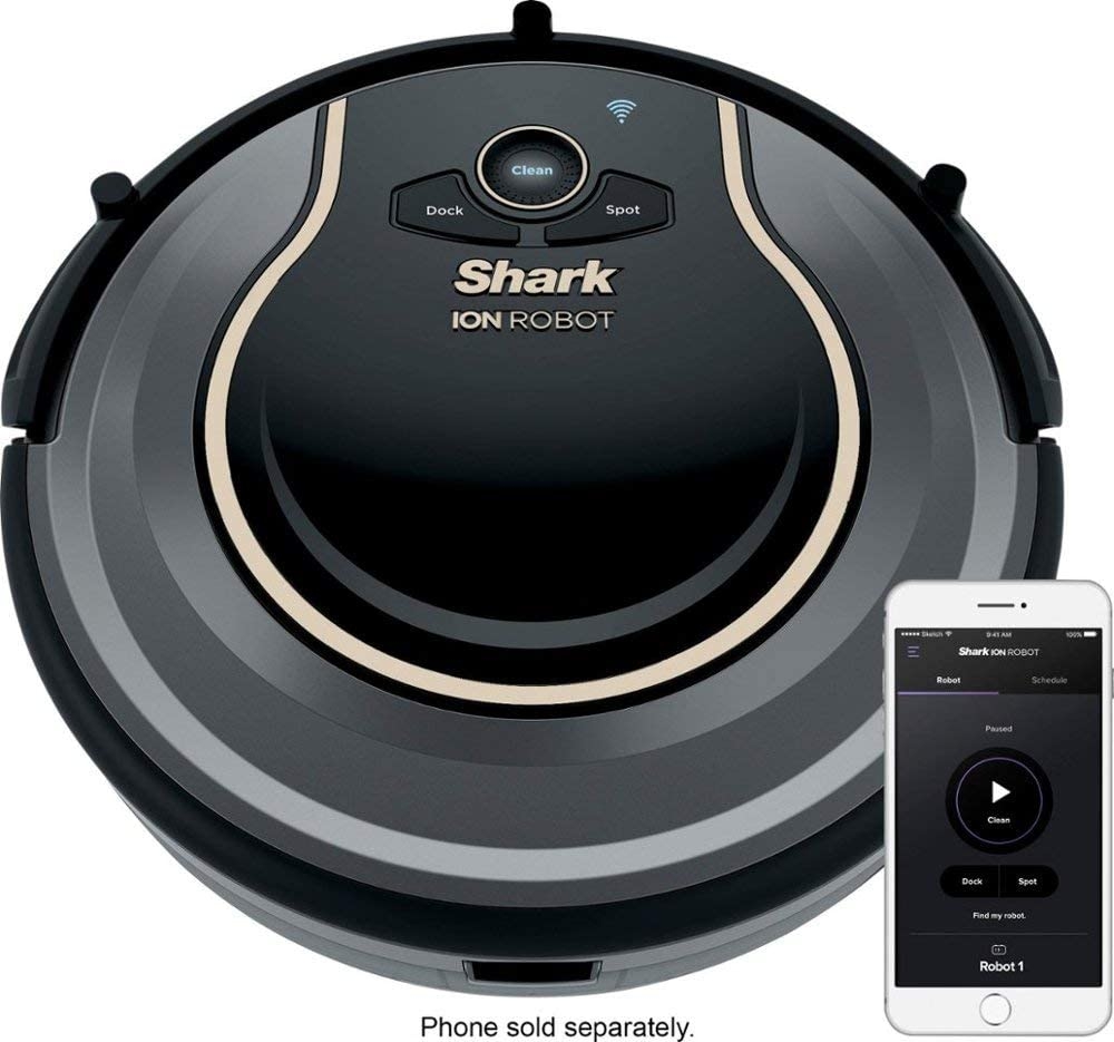 Vacuums & Floor Care |  Shark Ion Robot Vacuum, Wi Fi Connected, Works With Google Assistant, Multi Surface Cleaning, Carpets, Hard Floors (Renewed) Home Decor & Cleaning Amazon Renewed