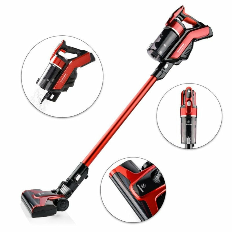 Vacuums & Floor Care |  Westinghouse 2 In 1 Cordless Handheld Vacuum Cleaner For Home Hard Floor Carpet Car Pet- Lightweight, Red/Black Appliances Appliances