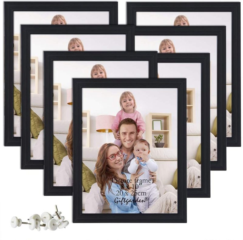 Wall Décor |  Giftgarden 8X10 Picture Frame Multi Photo Frames Set For Wall Decor Or Tabletop Display, 7 Pack, Black Home Décor Giftgarden