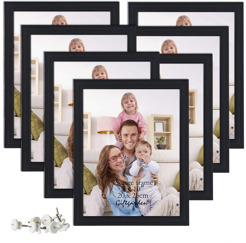 Wall Décor |  Giftgarden 8X10 Picture Frame Multi Photo Frames Set For Wall Decor Or Tabletop Display, 7 Pack, Black Home Décor Giftgarden