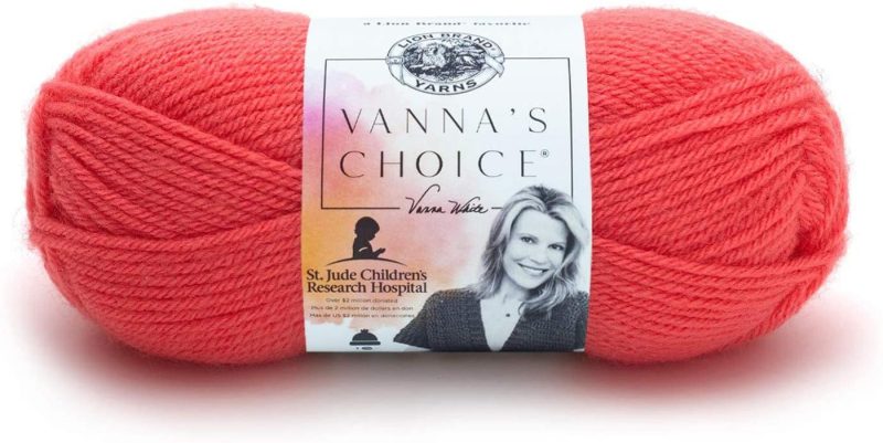 Yarn |  Lion Brand Yarn 860-102A Vanna’s Choice Yarn Arts, Crafts & Sewing Knitting & Crochet