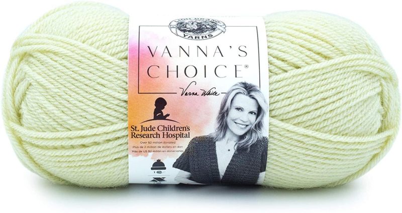 Yarn |  Lion Brand Yarn 860-102A Vanna’s Choice Yarn Arts, Crafts & Sewing Knitting & Crochet