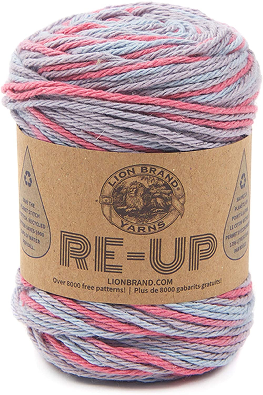 Yarn |  Lion Brand Yarn Re-Up Yarn Arts, Crafts & Sewing Aqua