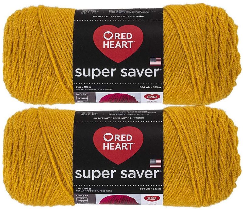 Knitting & Crochet |  Red Heart Super Saver (2-Pack) Arts, Crafts & Sewing Amethyst