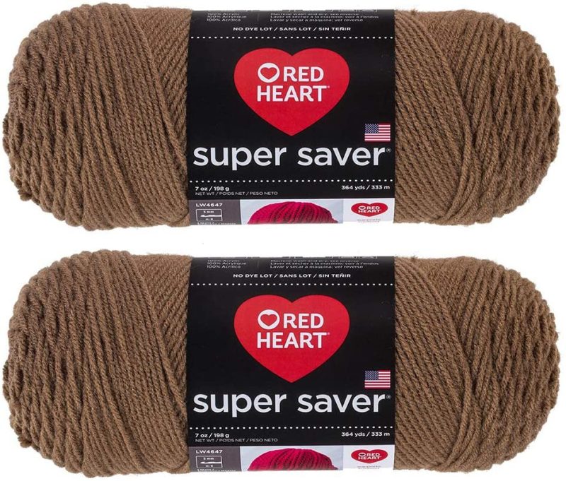 Knitting & Crochet |  Red Heart Super Saver (2-Pack) Arts, Crafts & Sewing Amethyst