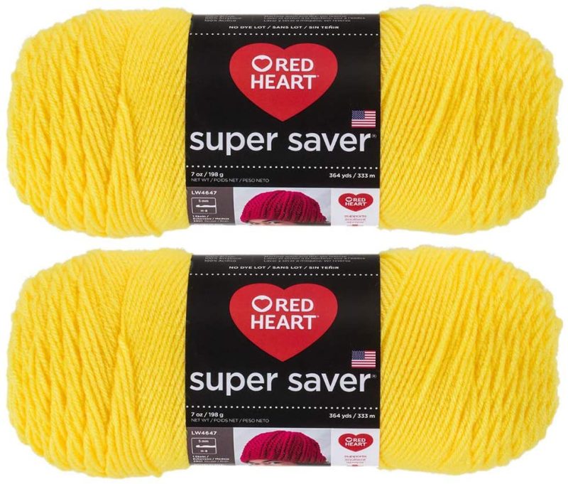 Knitting & Crochet |  Red Heart Super Saver (2-Pack) Arts, Crafts & Sewing Amethyst