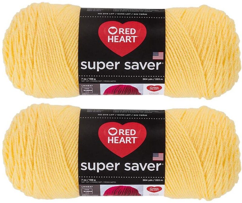 Knitting & Crochet |  Red Heart Super Saver (2-Pack) Arts, Crafts & Sewing Amethyst