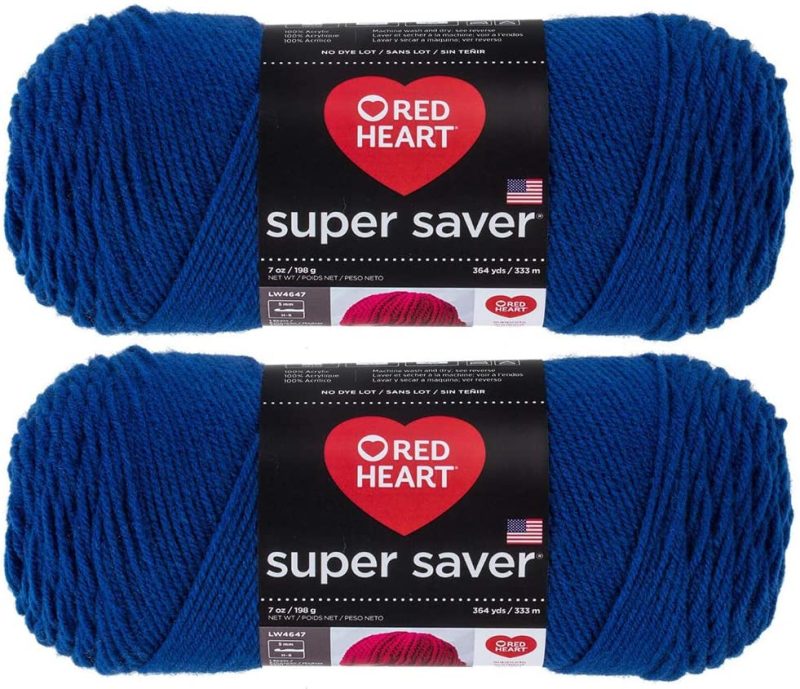 Knitting & Crochet |  Red Heart Super Saver (2-Pack) Arts, Crafts & Sewing Amethyst