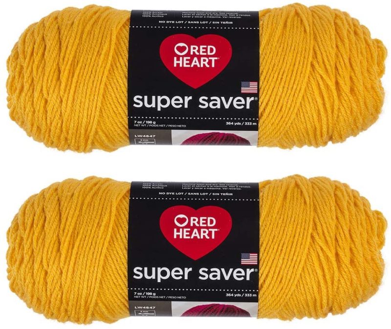 Knitting & Crochet |  Red Heart Super Saver (2-Pack) Arts, Crafts & Sewing Amethyst