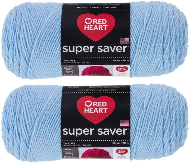 Knitting & Crochet |  Red Heart Super Saver (2-Pack) Arts, Crafts & Sewing Amethyst