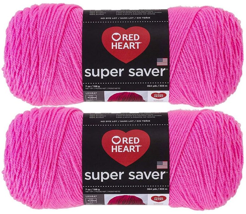 Knitting & Crochet |  Red Heart Super Saver (2-Pack) Arts, Crafts & Sewing Amethyst