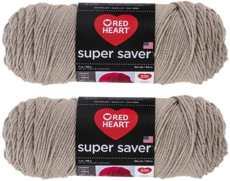 Knitting & Crochet |  Red Heart Super Saver (2-Pack) Arts, Crafts & Sewing Amethyst