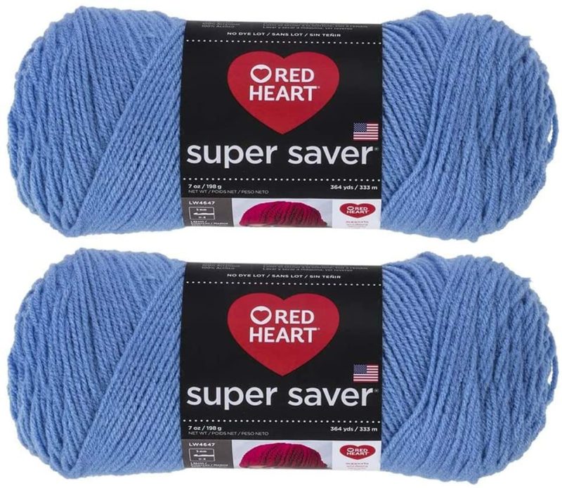 Knitting & Crochet |  Red Heart Super Saver (2-Pack) Arts, Crafts & Sewing Amethyst