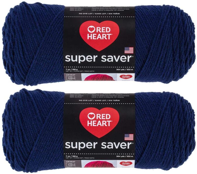 Knitting & Crochet |  Red Heart Super Saver (2-Pack) Arts, Crafts & Sewing Amethyst